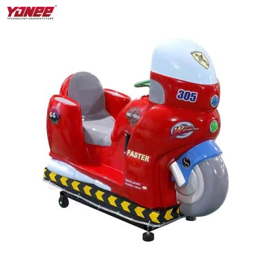 Yonee Hot Selling Turkish Cheap Price Red Motorcycle Electric Coin Operated Kiddie Rides Kids Ride Machine 220V