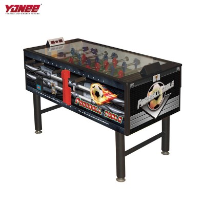 Yonee Automatic soccer /football table football game machine coin operated for arcade