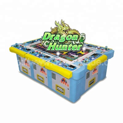 Yonee Coin Operated Dragon King Fish Hunter Arcade Fishing Game Machine