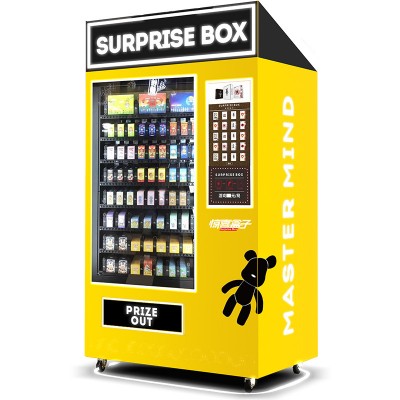 Yonee Surprise Box coin operated prize game machine for sale