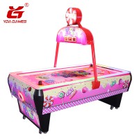 Candy Land air hockey table for kids attractive 2 players kids air hockey table