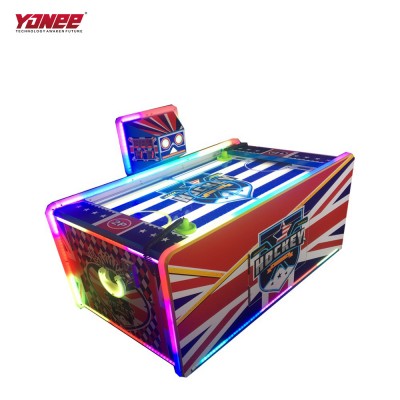 Yonee Indoor Sport Coin operated 2 players classic sport air hockey table