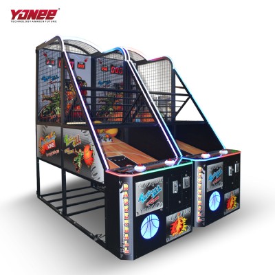 Yonee Taiwan Sports coin acceptor Basketball Arcade Game machine with Ticket Redemption