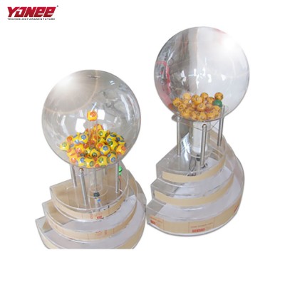 Yonee amusement blow air Ernie lottery drawing machine